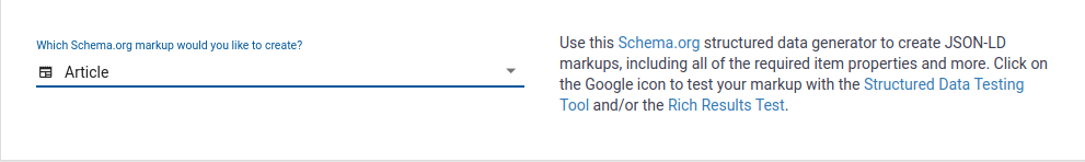 We select "Layout" as the kind of markup we would like to create.